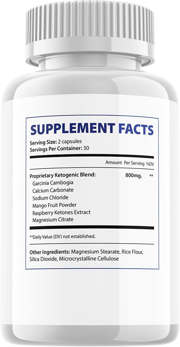 Lean Bliss All Natural Formula Supplement Capsules - Healthy Weight Support (2 Pack - 120 Capsules)