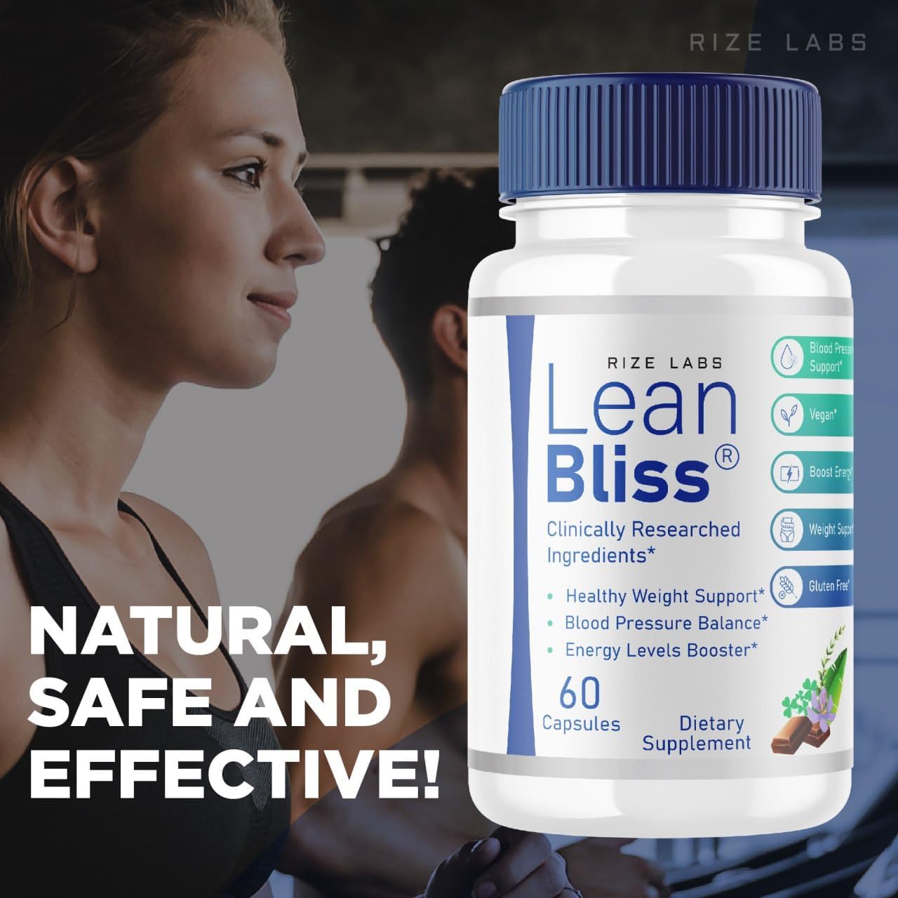 LeanBliss Weight Loss Pills with Advanced Metabolism Formula - 60 Capsules