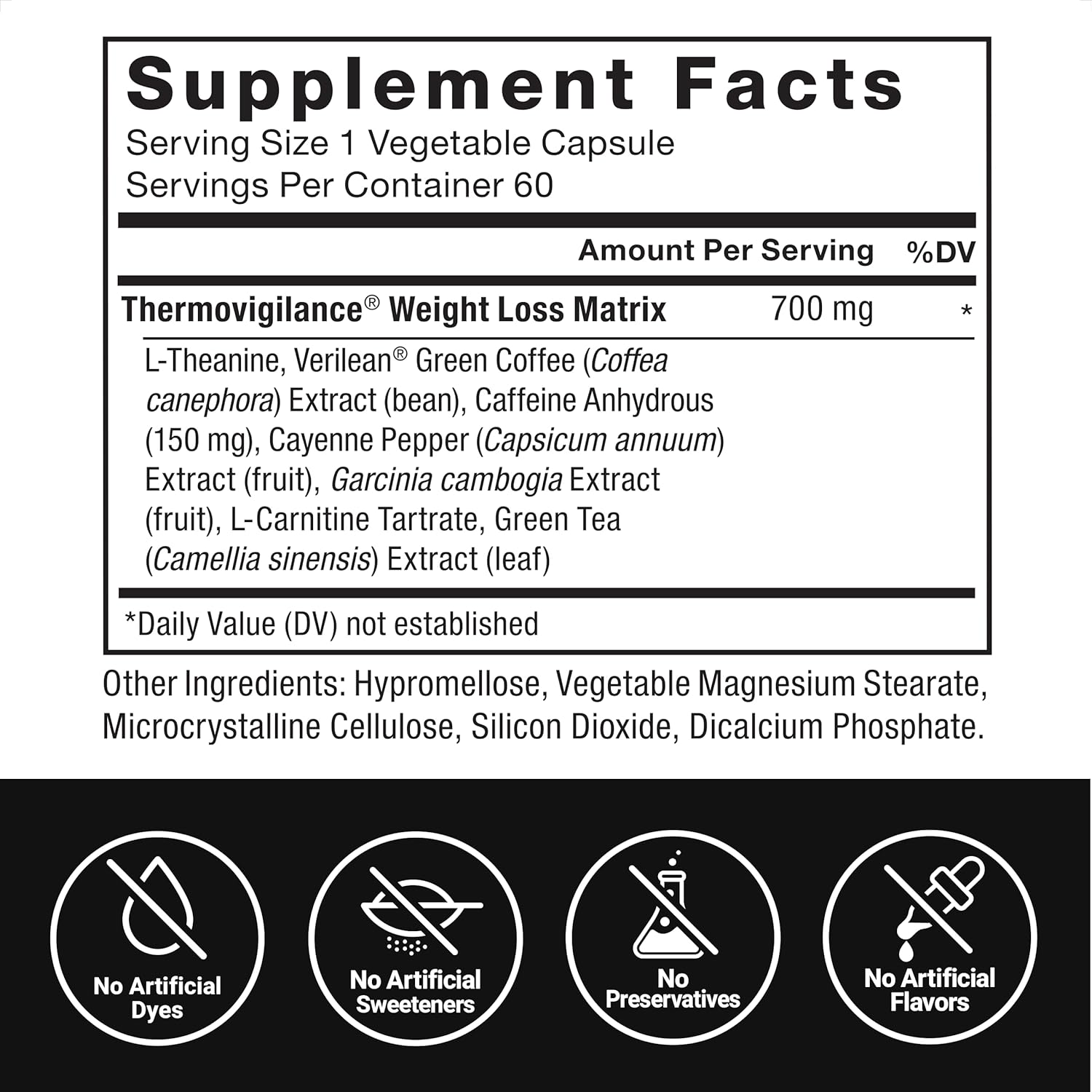 LeanFire Pre Workout Energy Pills - Boost Energy, Build Muscle - Green Tea Extract, Caffeine - 60 Count, Black