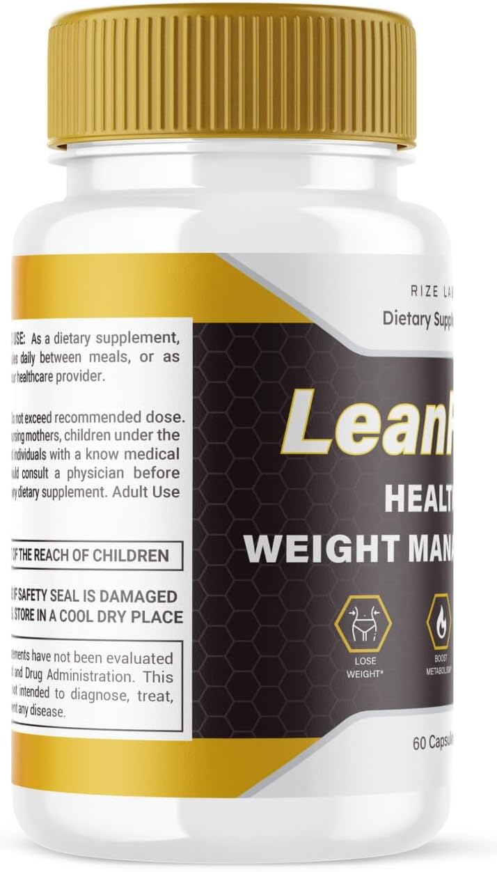 LeanFlux Weight Loss Supplement Pills - Increase BAT Levels, Non-GMO Easy to Swallow Capsules for Burning Fat - Leanflux Reviews