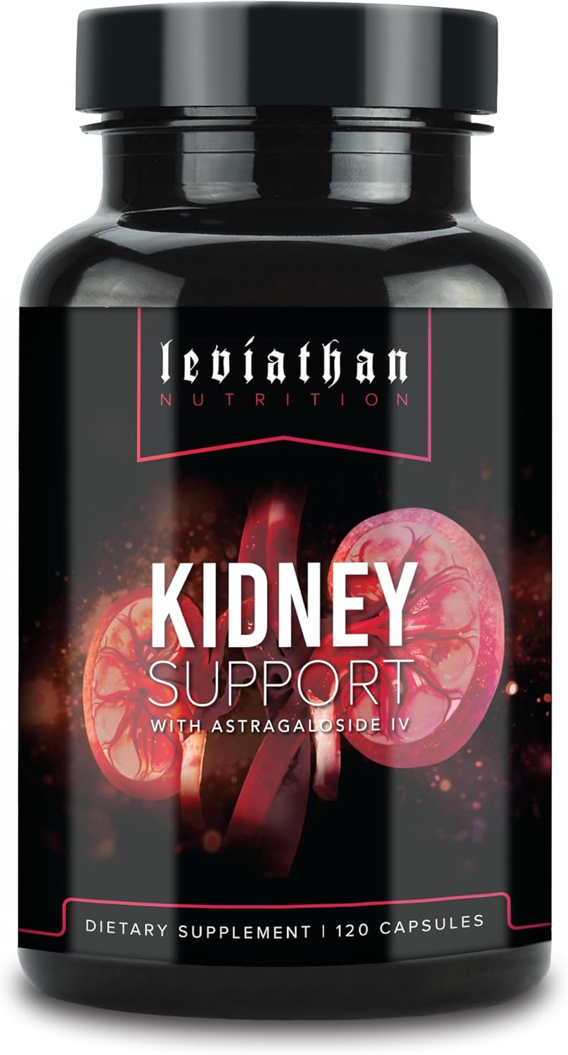 Leviathan Nutrition Super Kidney Cleanse & Urinary Detox Formula - Promotes Optimal Kidney Health, Gallbladder Support, Detox & Stone Management | 120 Capsules