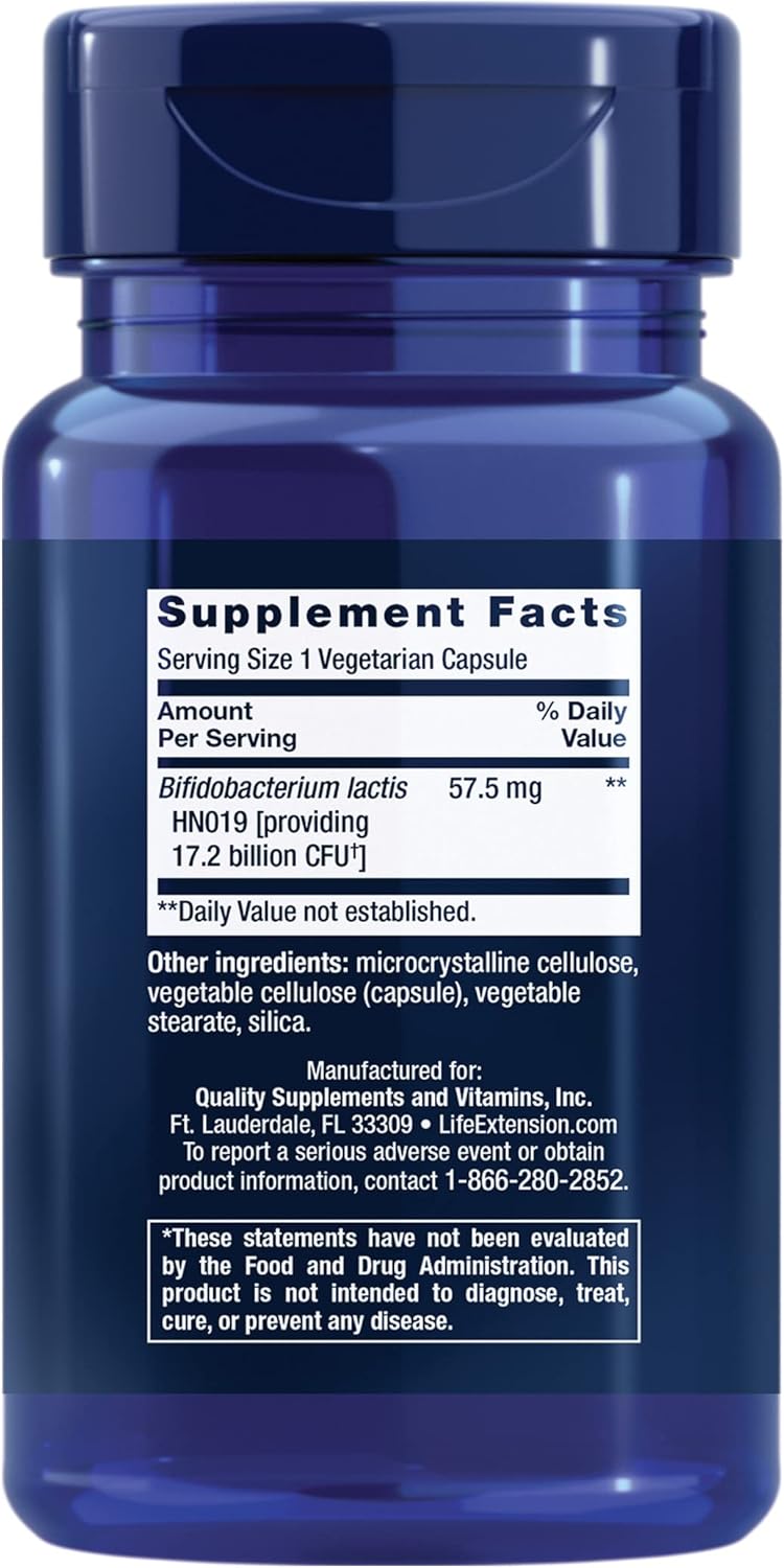 Life Extension FLORASSIST Daily Bowel Regularity Capsules - 30 Vegetarian Capsules for Gut Health and Digestive Support