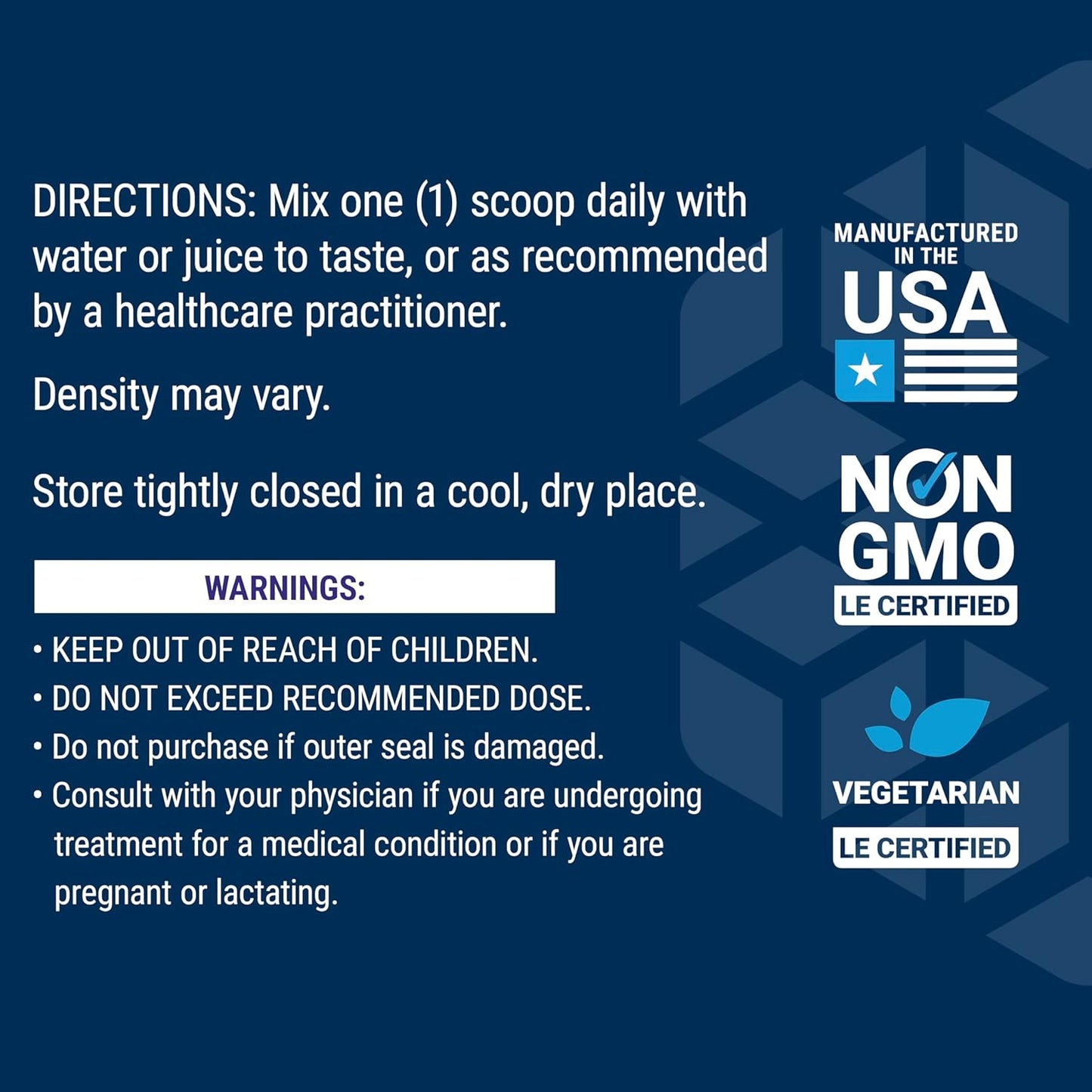 Life Extension Healthy Aging Powder Blend for Heart, Brain, and Exercise Performance - Taurine, Lithium, Spermidine - Non-GMO & Vegetarian - 30 Servings