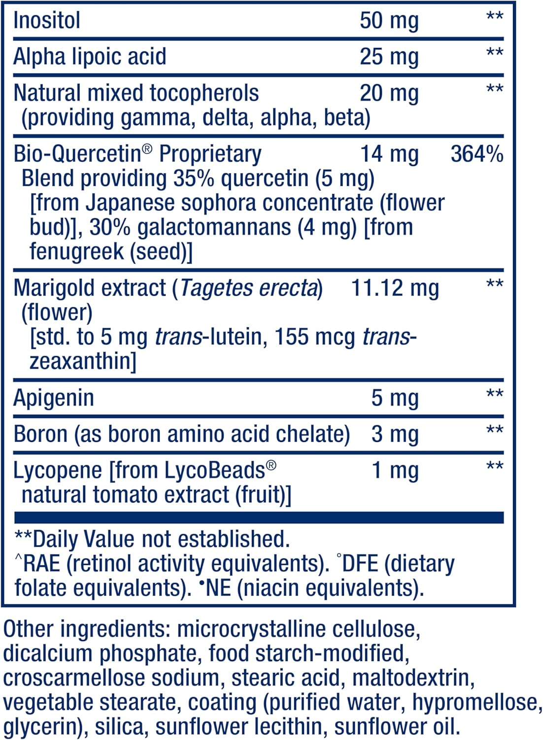 Life Extension One-Per-Day Multivitamin with 25+ Vitamins, Minerals, & Plant Extracts - Quercetin, 5-MTHF Folate - 60 Tablets, Non-GMO, Gluten-Free