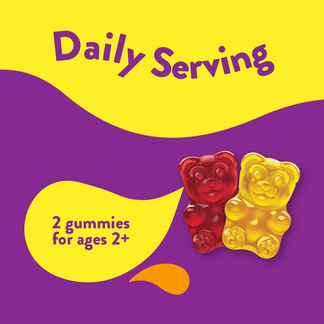 L'il Critters Multi Plus Digestion Gummy - Daily Kids Multivitamin with Digestive Support - 90 Gummies
