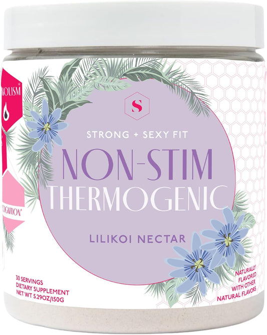 Lilikoi Nectar Flavor Women's Health Supplement Powder - Caffeine-Free, Non-Stimulating, 30 Servings