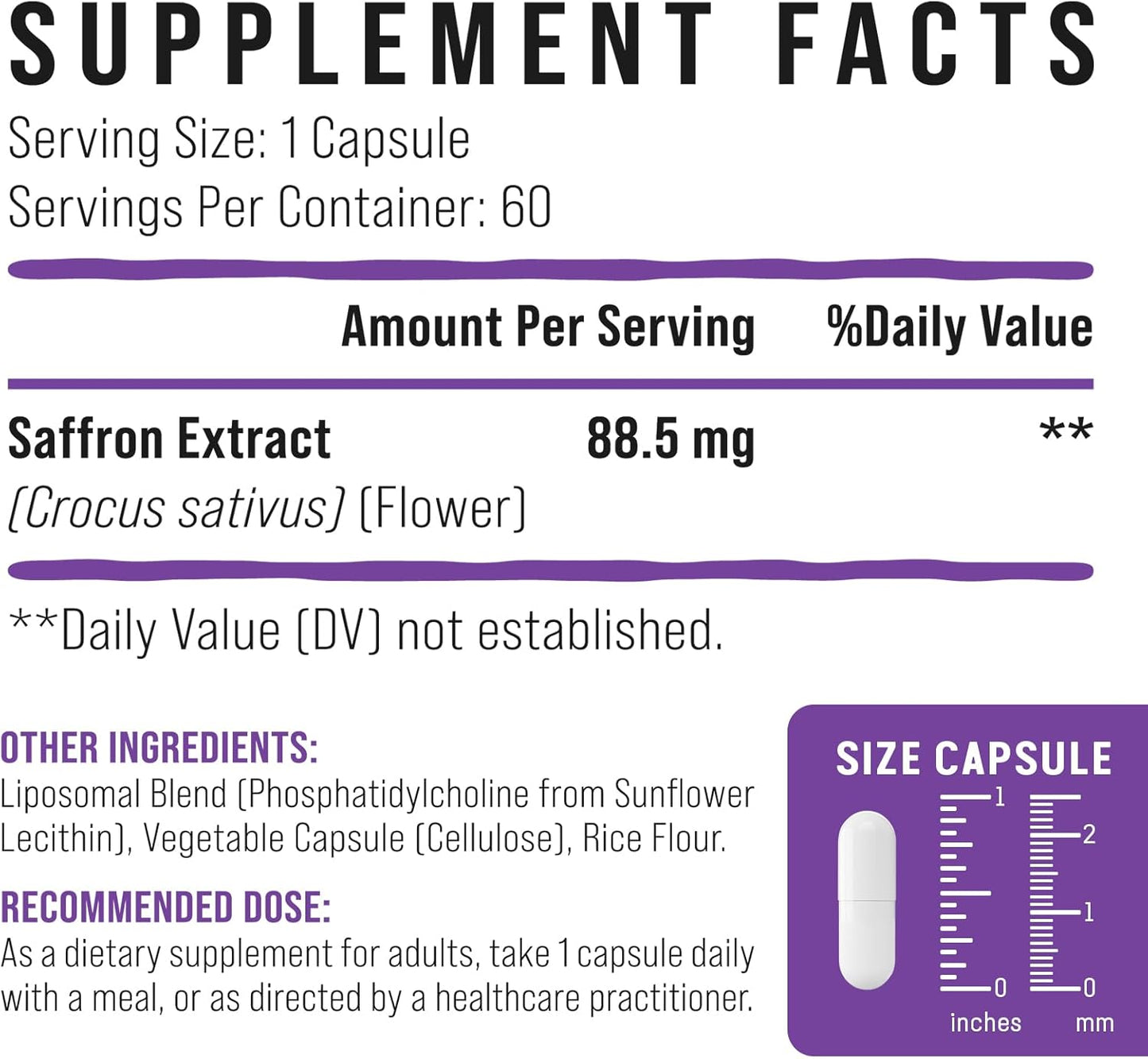 Liposomal Saffron Supplements for Increased Energy and Vitality