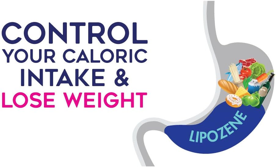 Lipozene Mega Bottle - 120 Capsules, Largest Size for Appetite Suppression
