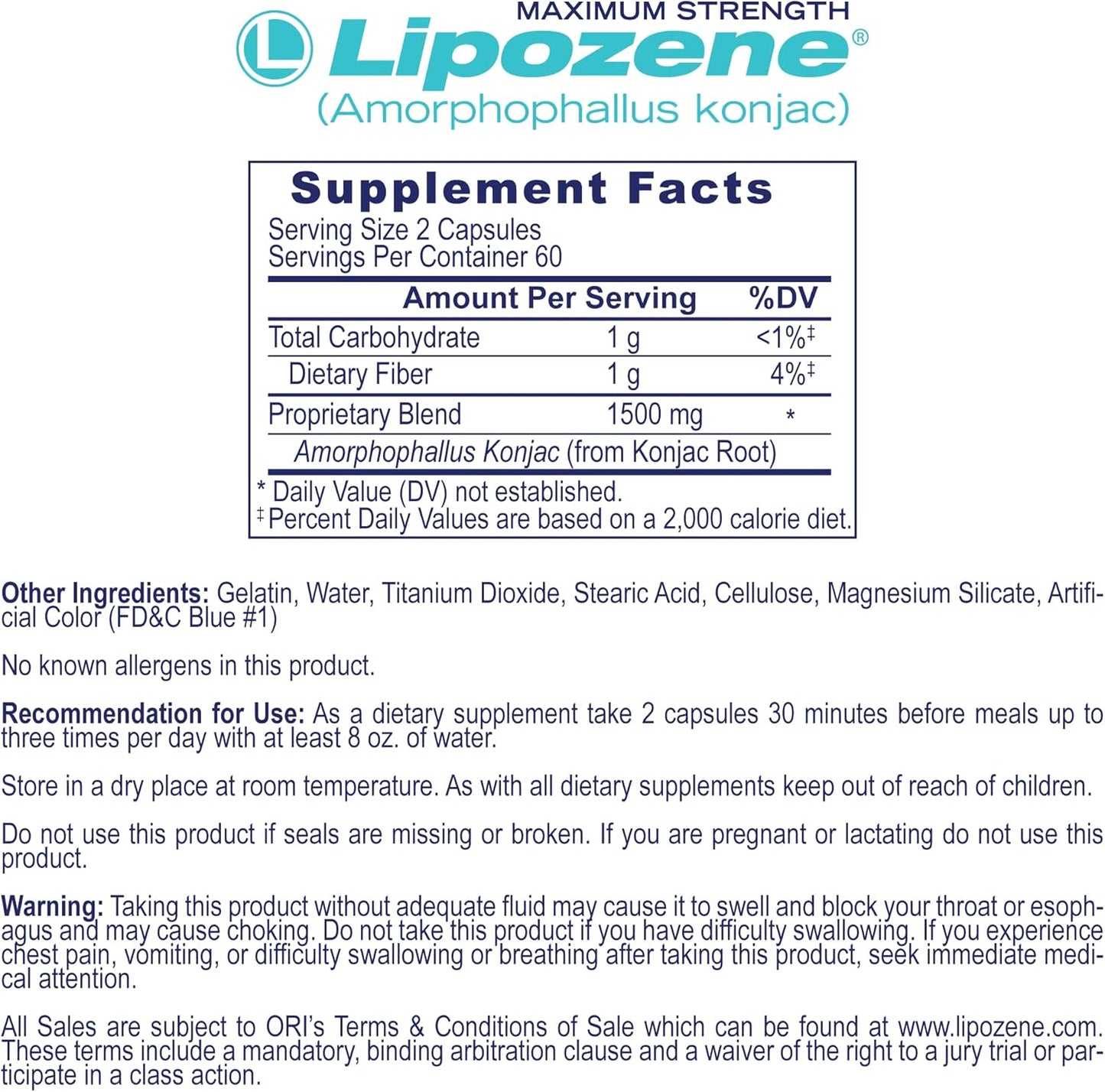 Lipozene Weight Loss Combo: Mega Bottle 120 Count + MetaboUP Thermogenic 60 Count - Boost Metabolism, Energy, Control Appetite