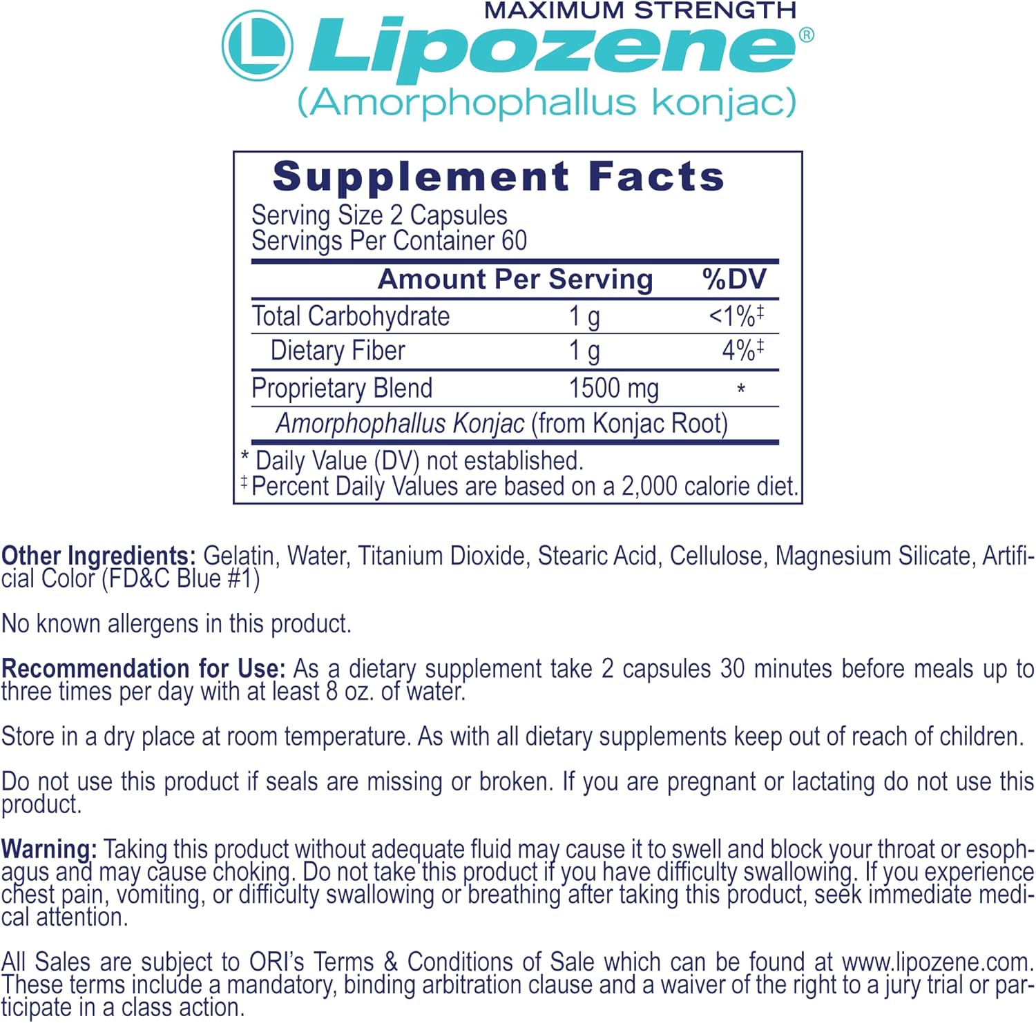 Lipozene Weight Loss Combo: Mega Bottle 120 Count + MetaboUP Thermogenic 60 Count - Boost Metabolism, Energy, Control Appetite