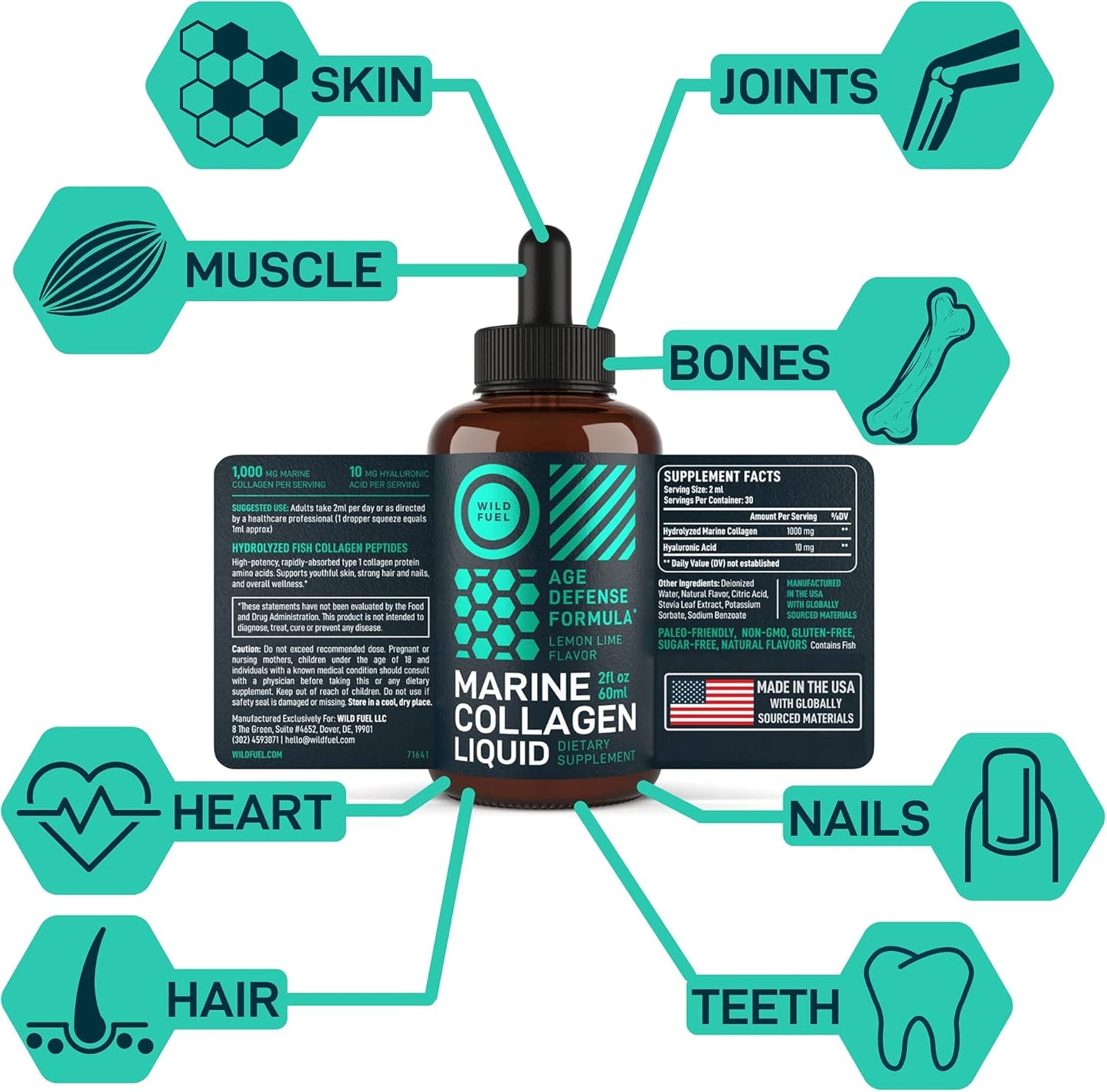Liquid Chlorophyll and Collagen Bundle for Wellness and Energy Boost