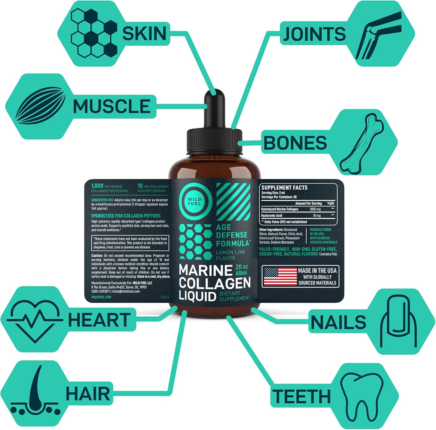 Liquid Chlorophyll and Collagen Bundle for Wellness and Energy Boost