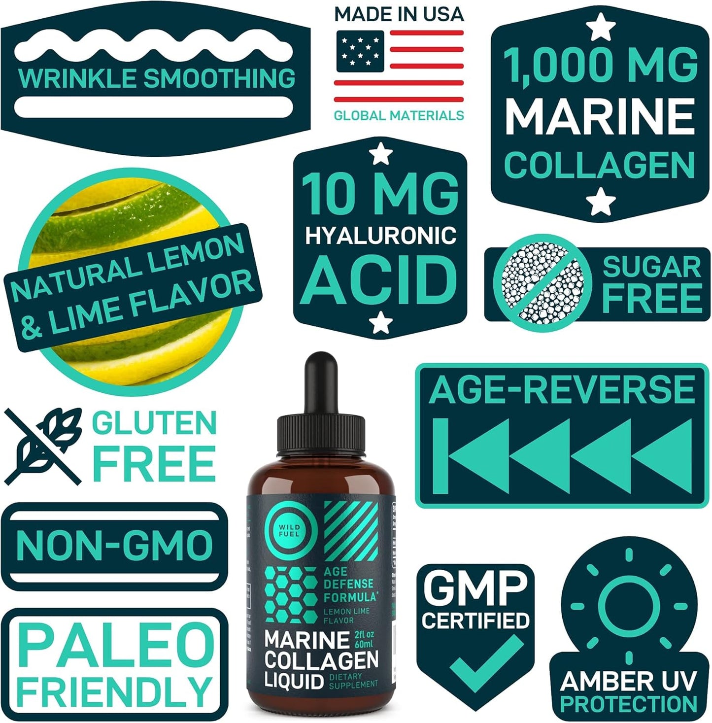Liquid Chlorophyll and Collagen Bundle for Wellness and Energy Boost