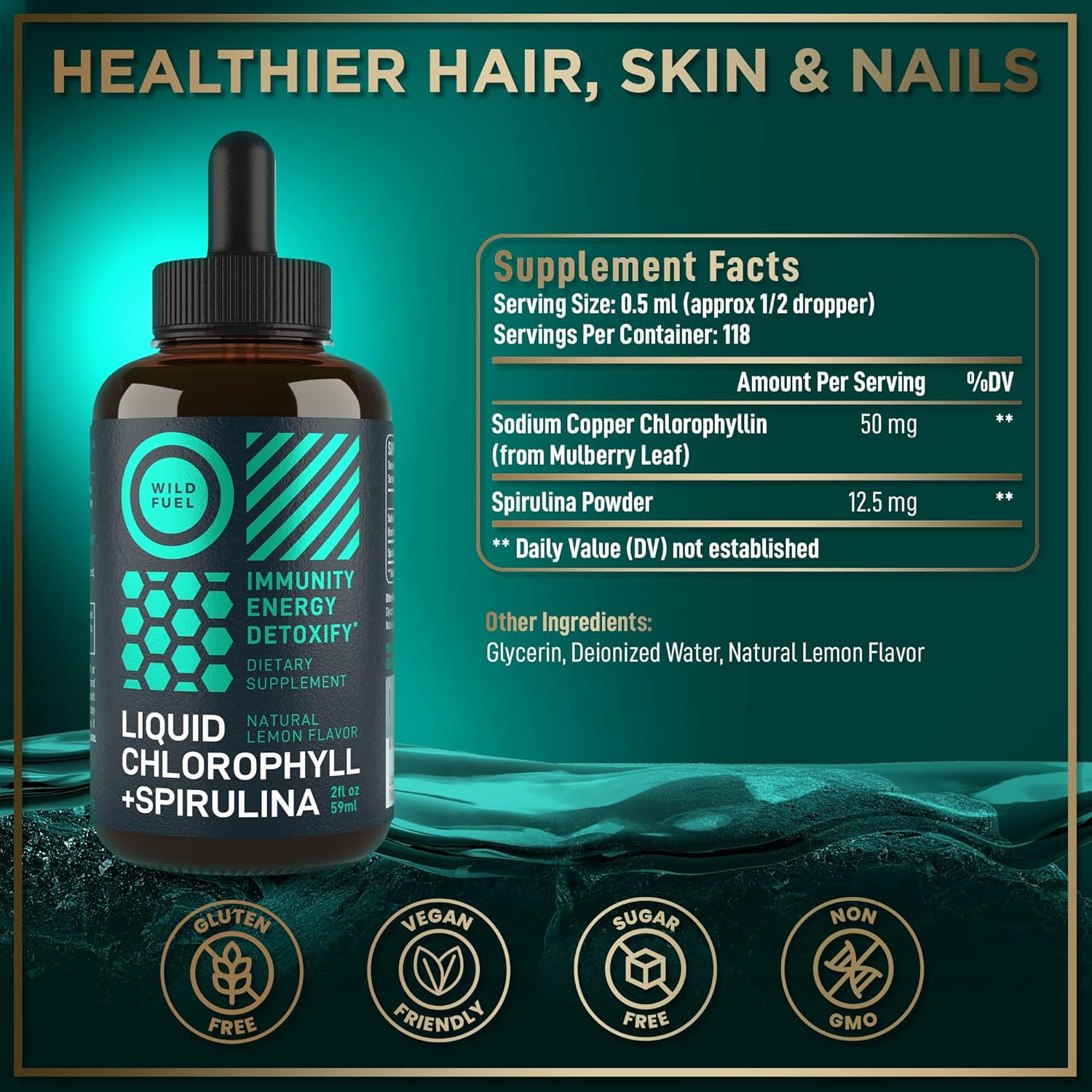 Liquid Chlorophyll and Collagen Bundle for Wellness and Energy Boost