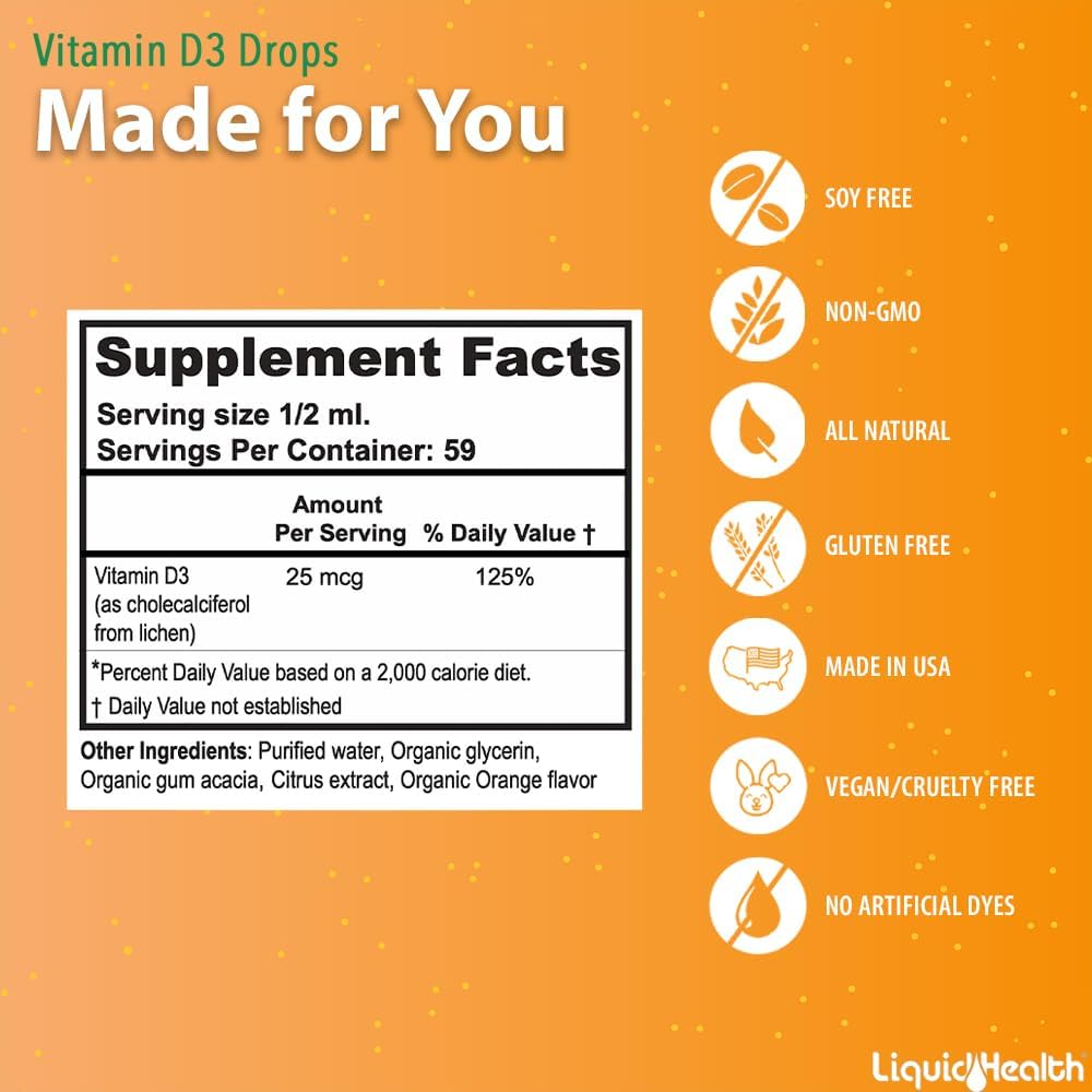 Liquid Health Ultimate Bariatric Liquid Vitamin Supplement Bundle - Adult Daily Multivitamin with Iron, Calcium, Magnesium, Vegan D3 & Organic B12