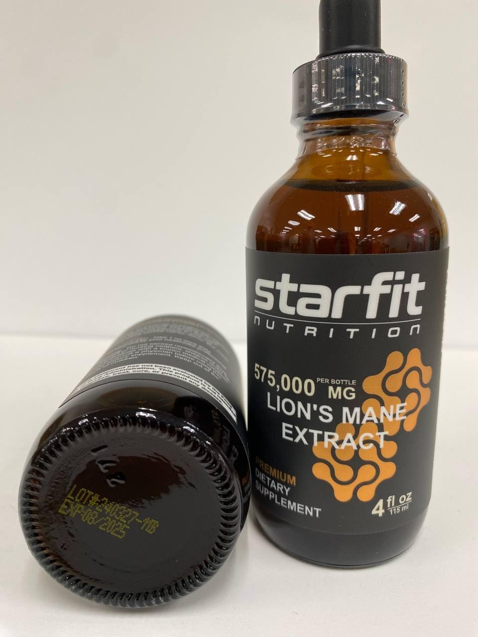 Liquid Lion's Mane Mushroom Extract for Immune Support, Memory, and Digestive Health - 575,000 mg, 4 fl oz