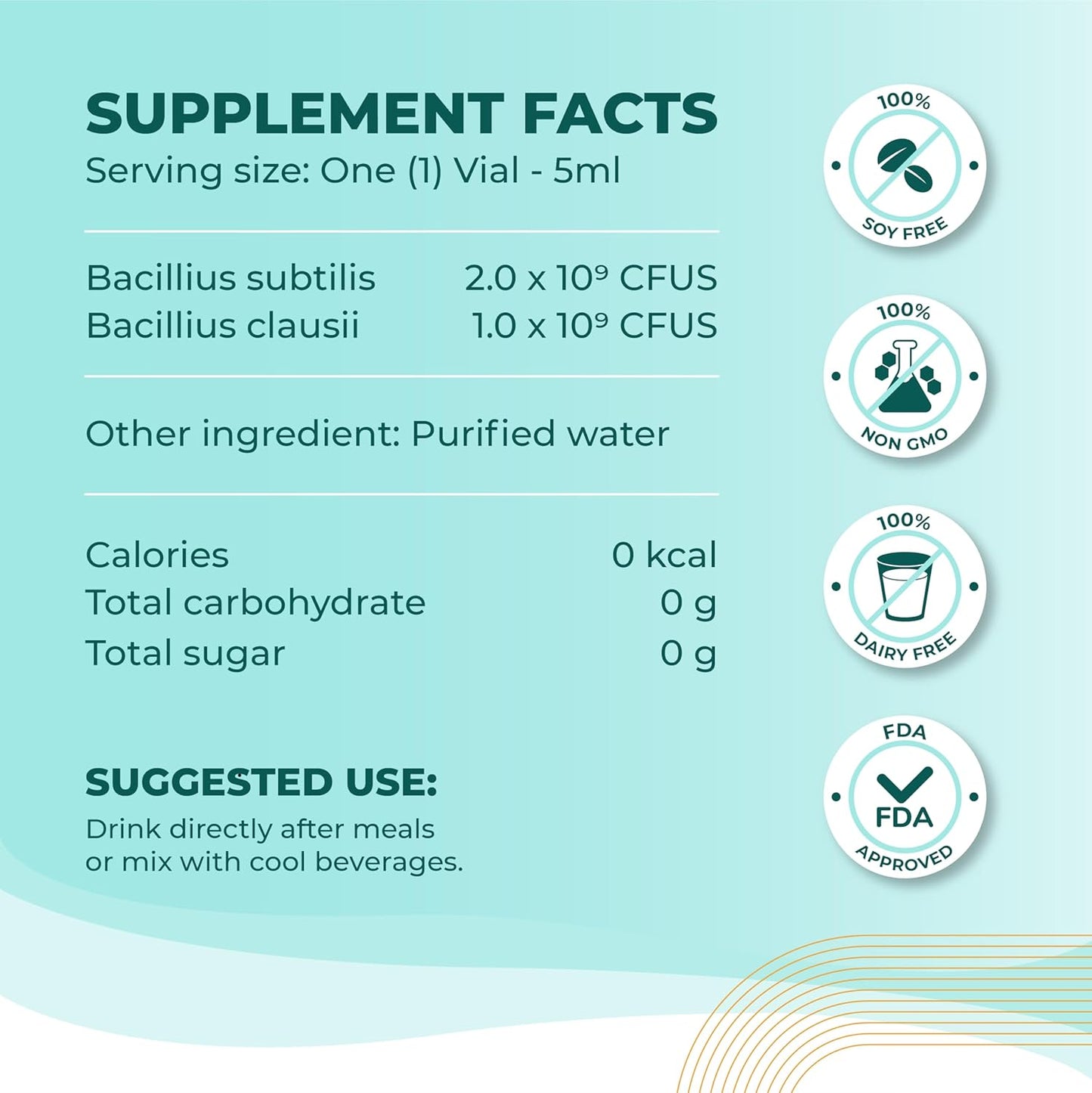 Liquid Spore Probiotic for Adults, Women & Men | Supports Gut Health, Immune System | Alleviates IBS, Gas, Bloating, Diarrhea | 20 Servings