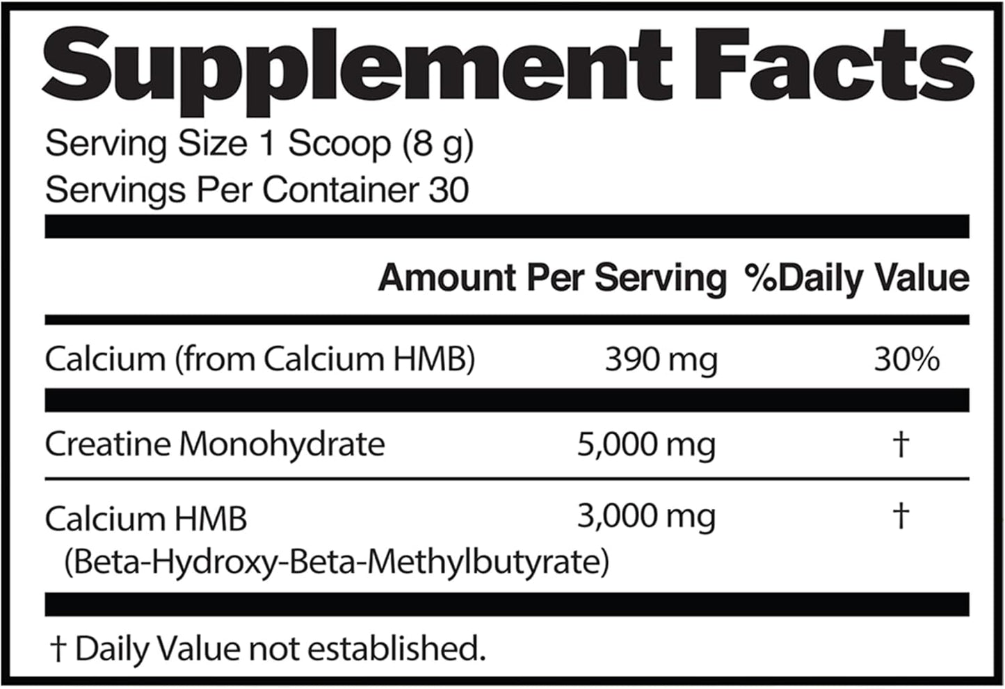 LIVEGOOD™ Creatine Plus HMB Supplement - Boost Muscle Strength & Recovery with 3g HMB - 8.5oz Jar