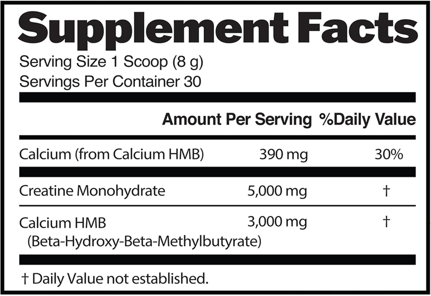 LIVEGOOD™ Creatine Plus HMB Supplement - Boost Muscle Strength & Recovery with 3g HMB - 8.5oz Jar