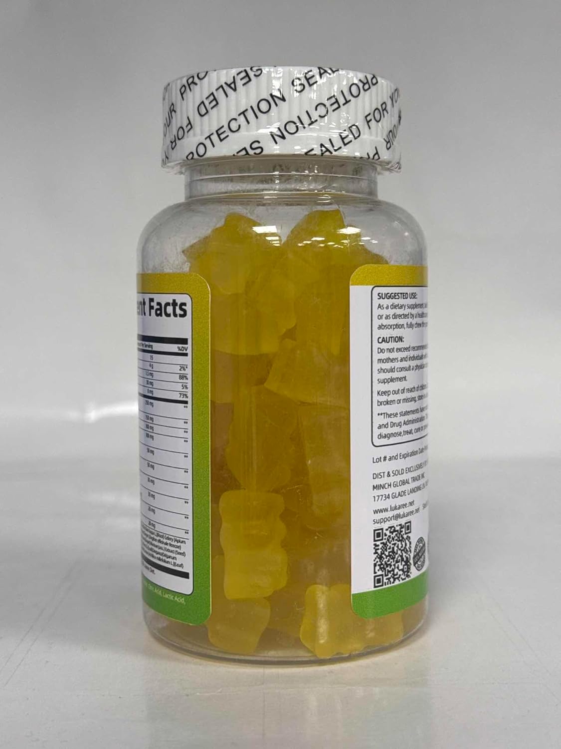 Liver Cleanse Detox Gummies with Milk Thistle, Dandelion, Artichoke, Elderberry - 120 Count, Sugar-Free Pineapple Flavor