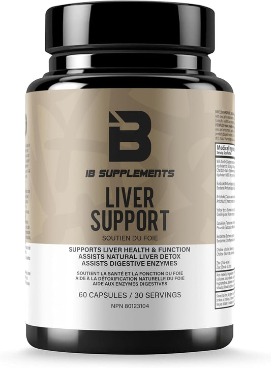 Liver Cleanse Detox & Repair Supplement with Dandelion Root, Milk Thistle, Zinc - Supports Healthy Liver Function - 60 Capsules for Men & Women by Iron Brothers Supplements