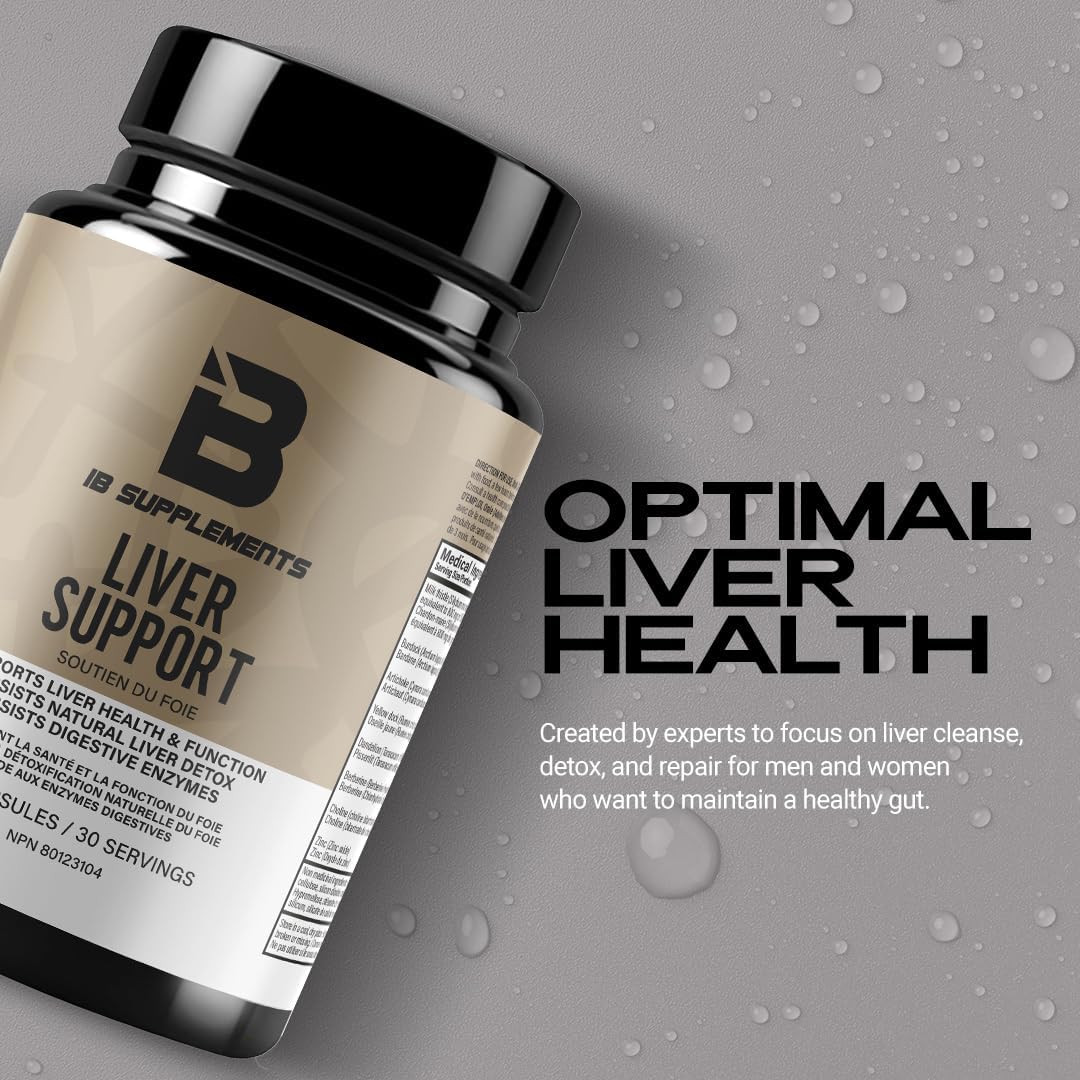 Liver Cleanse Detox & Repair Supplement with Dandelion Root, Milk Thistle, Zinc - Supports Healthy Liver Function - 60 Capsules for Men & Women by Iron Brothers Supplements