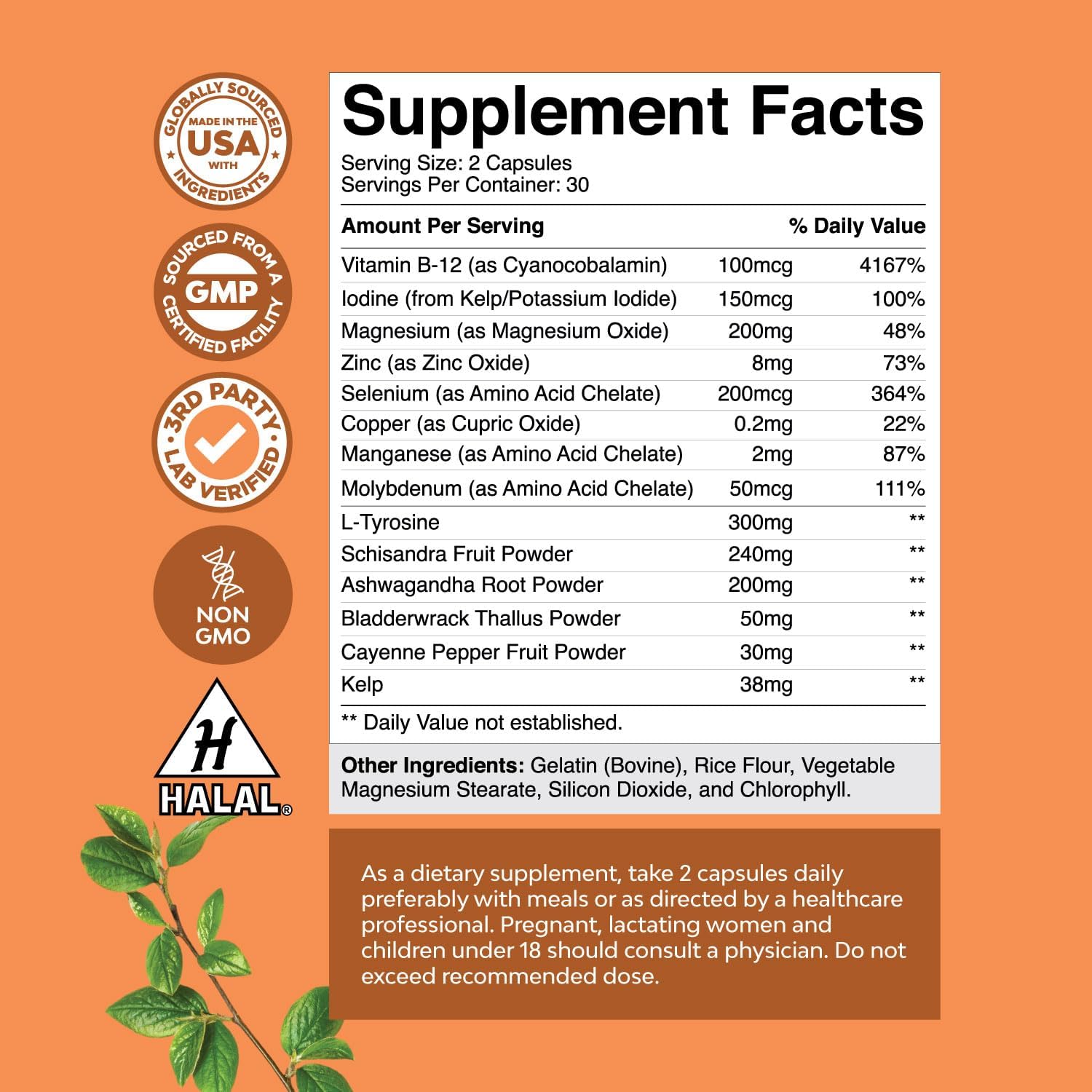 Liver Cleanse Detox & Thyroid Support Bundle - Natural Formula with Milk Thistle, Dandelion, Turmeric, Artichoke Extract - Energy Supplement for Thyroid Health & Mood Enhancement