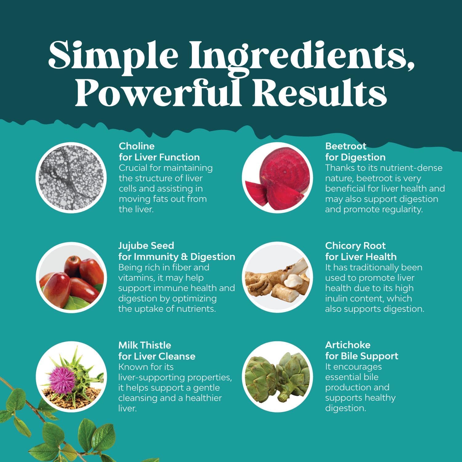 Liver Cleanse Detox & Thyroid Support Bundle - Natural Formula with Milk Thistle, Dandelion, Turmeric, Artichoke Extract - Energy Supplement for Thyroid Health & Mood Enhancement