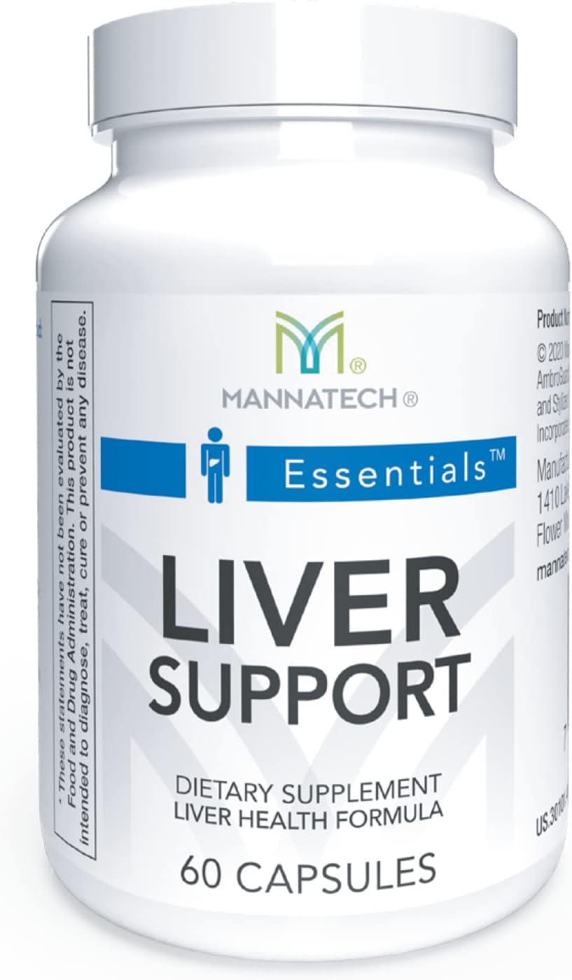 Liver Cleanse Supplement with Inositol, Dandelion, Licorice Root, Milk Thistle, Turmeric & Aloe Vera - Supports Healthy Liver Function - 60 Capsules