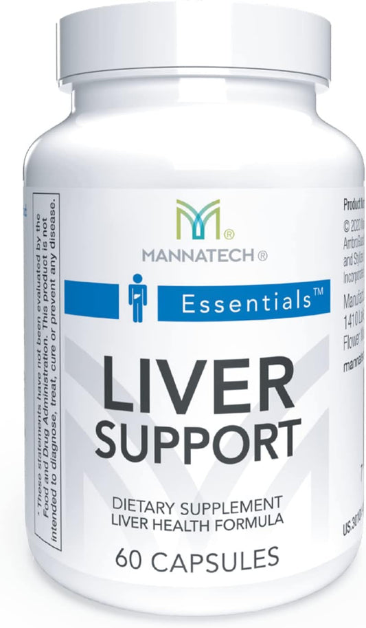 Liver Cleanse Supplement with Inositol, Dandelion, Licorice Root, Milk Thistle, Turmeric & Aloe Vera - Supports Healthy Liver Function - 60 Capsules