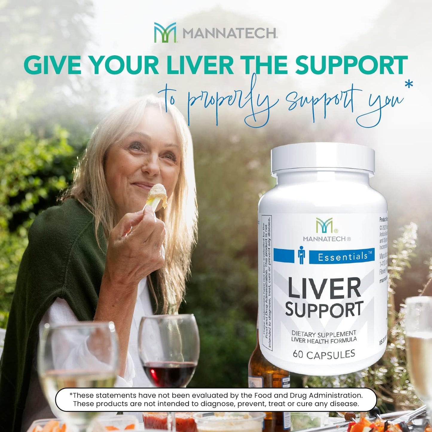 Liver Cleanse Supplement with Inositol, Dandelion, Licorice Root, Milk Thistle, Turmeric & Aloe Vera - Supports Healthy Liver Function - 60 Capsules