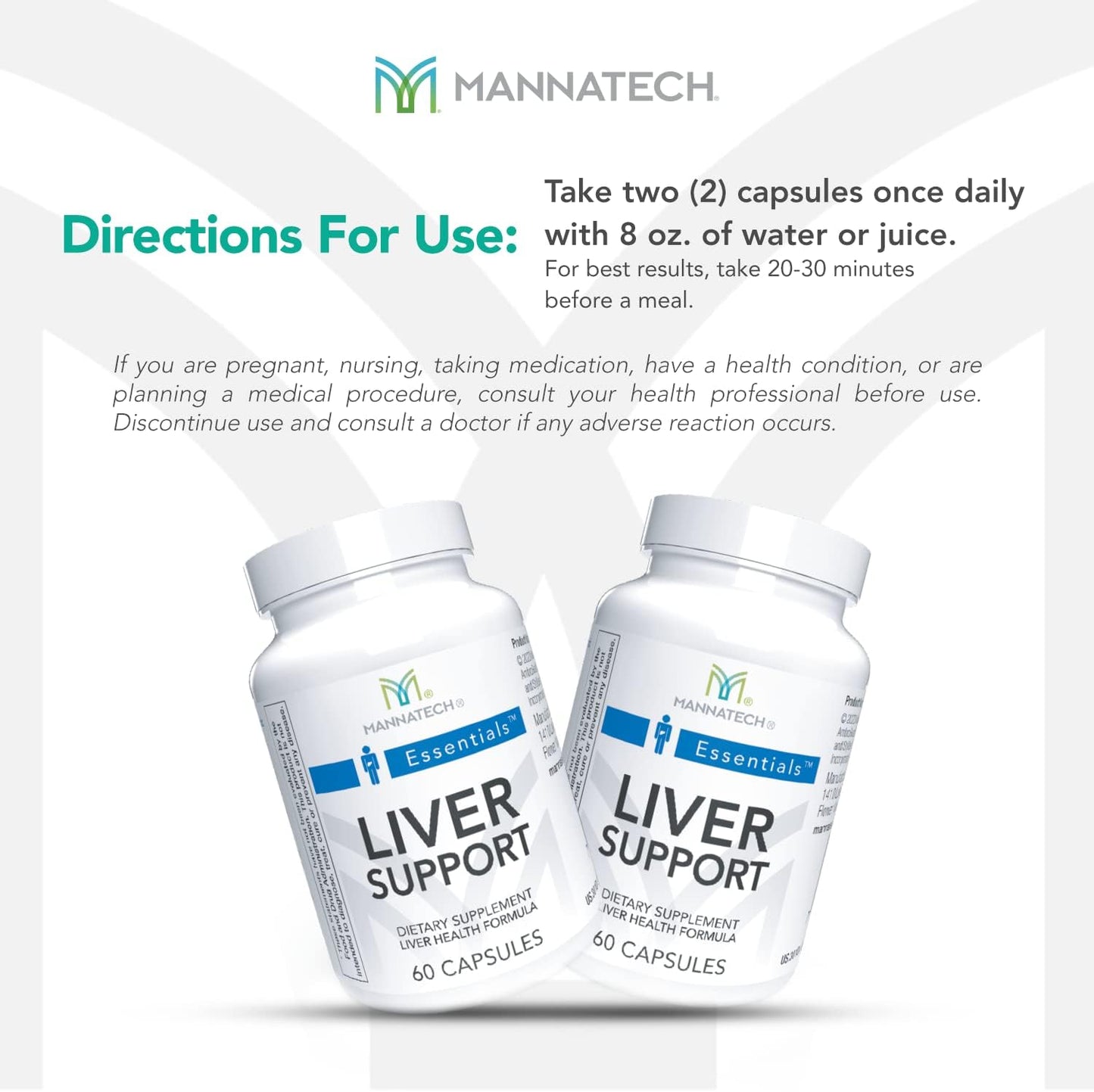 Liver Cleanse Supplement with Inositol, Dandelion, Licorice Root, Milk Thistle, Turmeric & Aloe Vera - Supports Healthy Liver Function - 60 Capsules
