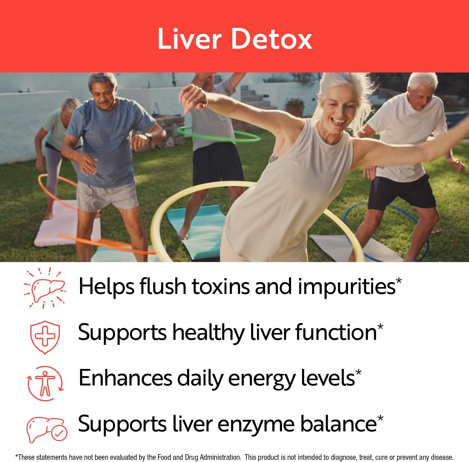 Liver Cleanse Supplement with Milk Thistle, Alpha Lipoic Acid, Choline, NAC - Supports Healthy Liver Function - 60 Veggie Capsules