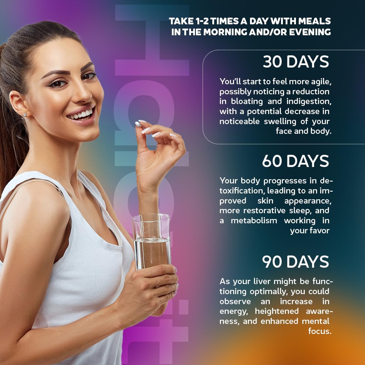 Liver Detox and Cleanse Supplement with Zinc, Choline, Milk Thistle, Beetroot | Third Party Tested Liver Support | USA-Made