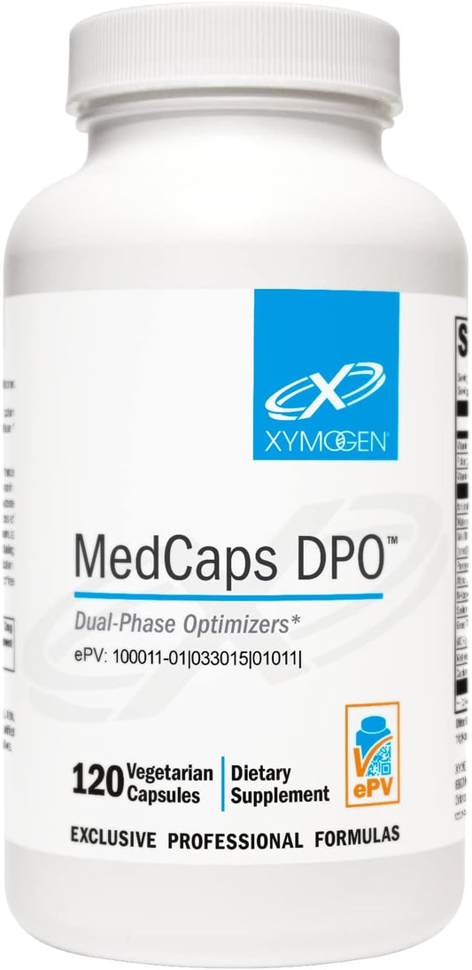 Liver Detox & Cleanse Supplement - XYMOGEN Medcaps DPO - Liver Support Capsules with Milk Thistle, Alpha Lipoic Acid & Artichoke Extract - 120 Vegetarian Capsules