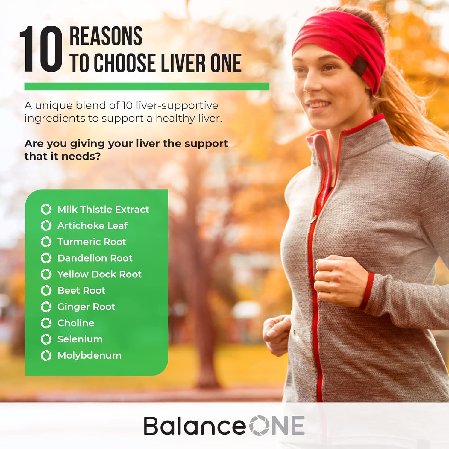 Liver Detox & Cleanse Support Supplement with Milk Thistle & Dandelion - 1 Month Supply for Natural Liver Repair & Detoxification - Non-GMO & Vegan Liver One