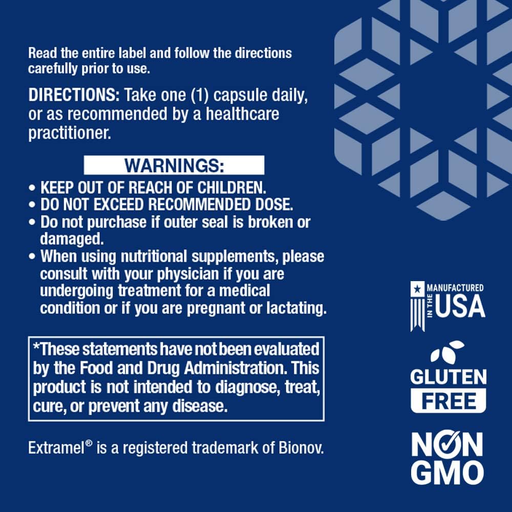 Liver Health & Detox Antioxidant Supplement with SOD Booster, Chokeberry & Melon - 30 Capsules, Gluten-Free & Non-GMO