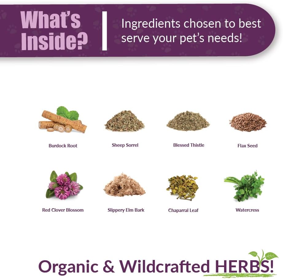 Liver Health Herbal Supplement for Pets | Amber NaturalZ Life Cell Support | Dogs, Cats, Birds, Guinea Pigs, Rabbits | USA-Made | 1oz Bottle