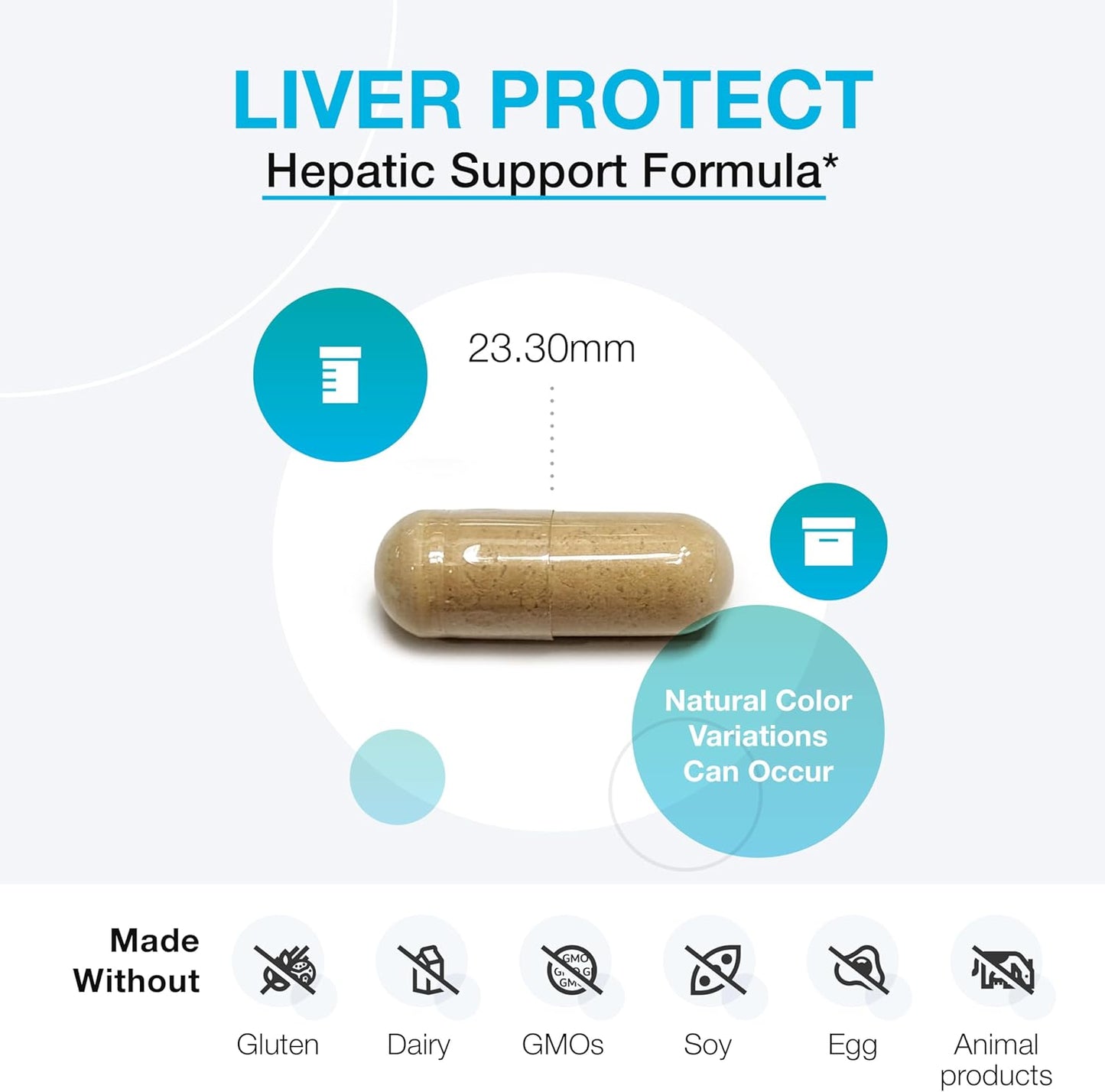 Liver Health Supplement with Milk Thistle, ALA, NAC, Selenium - Supports Glutathione Production - 120 Capsules