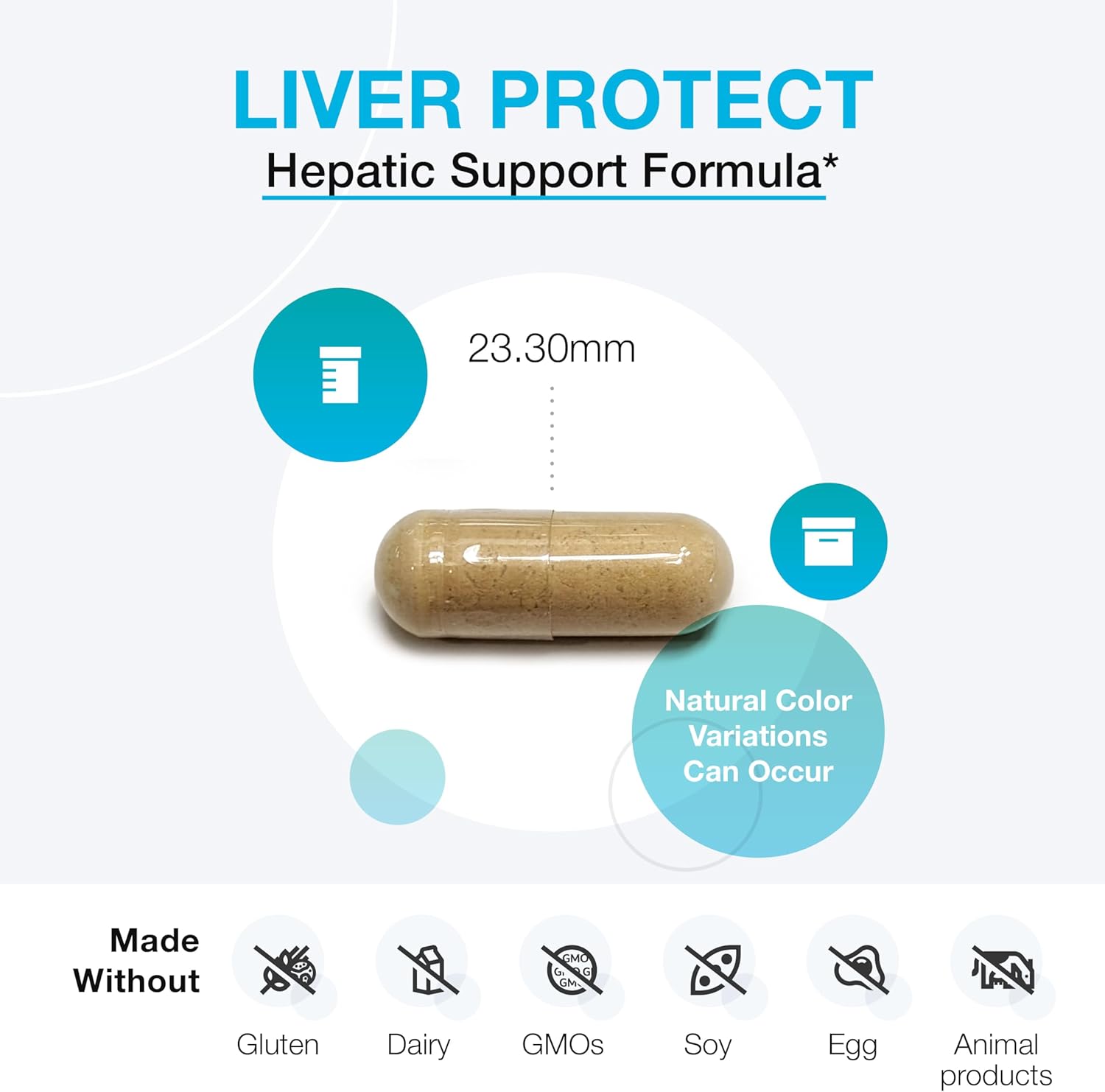 Liver Health Supplement with Milk Thistle, ALA, NAC, Selenium - Supports Glutathione Production - 120 Capsules