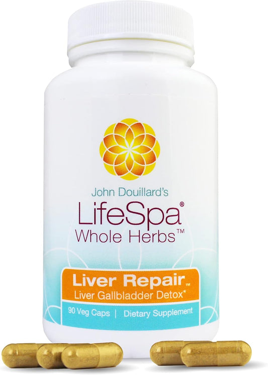 Liver Repair and Detox Supplement - Whole Herb Liver Cleanse - Supports Liver Health and Gallbladder Detox - 90 Capsules