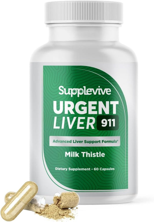 Liver Rescue: Herbal Liver Support Supplement for Detox & Repair - 60 Capsules
