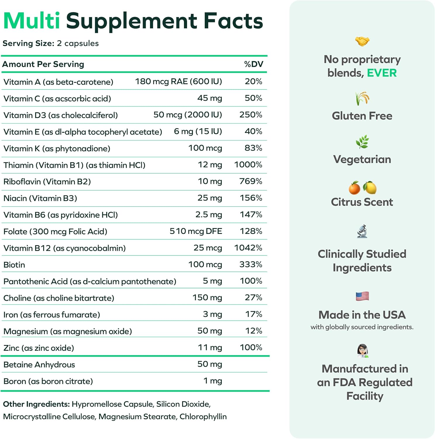 Liver Support Combo | Daily Supplements for Drinkers | Protect Liver & Replenish Vitamins | Choline, Betaine, Niacin, B-Vitamins, L-Cysteine | 60 Doses