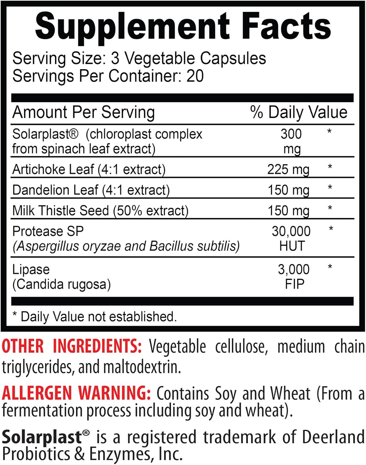 Liver Support Complex with Milk Thistle, Dandelion, and Artichoke Extract - Liver Cleanse Detox Supplement - 120 Capsules