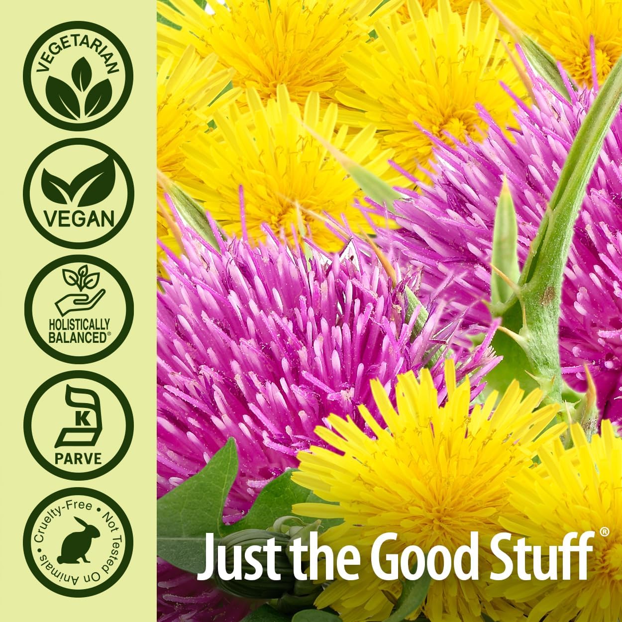Liver Support Dietary Supplements with Milk Thistle & Dandelion - Promotes Healthy Liver Function - Kosher Certified Vegan Capsules