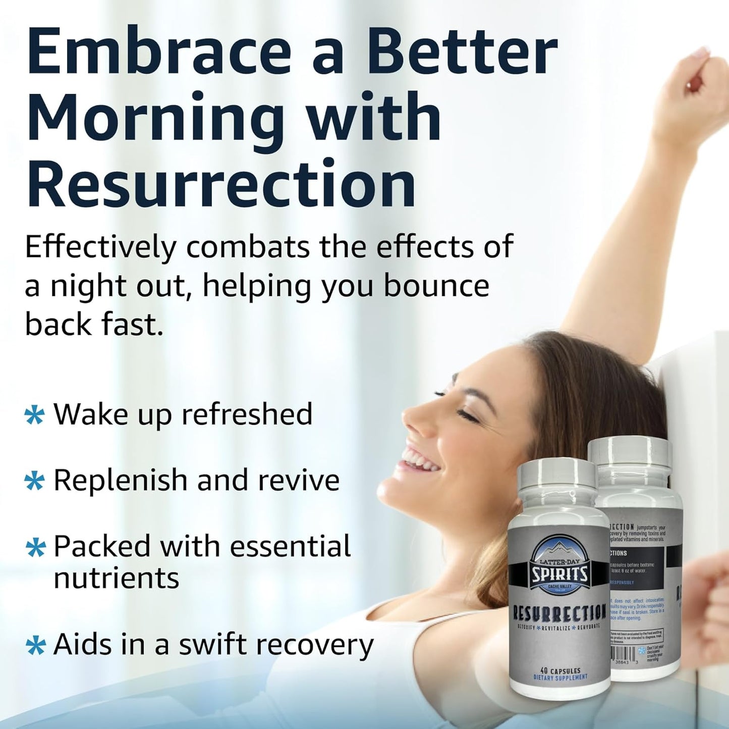 Liver Support & Hydration Electrolytes with DHM, Milk Thistle, Vitamin B - 10 Servings