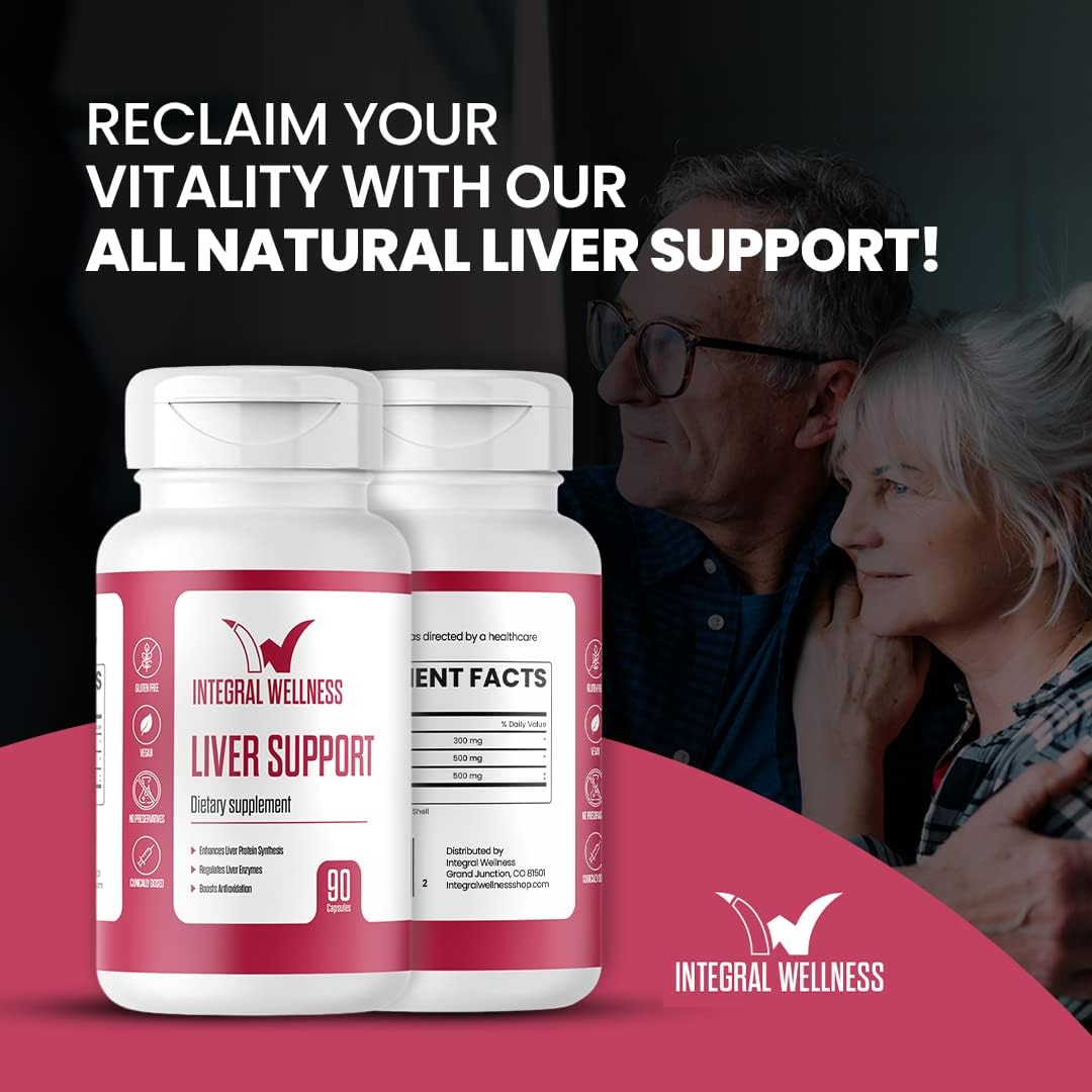 Liver Support Supplement with Milk Thistle, NAC, and Artichoke Extract - 90 Capsules, 3rd Party Tested & Filler Free