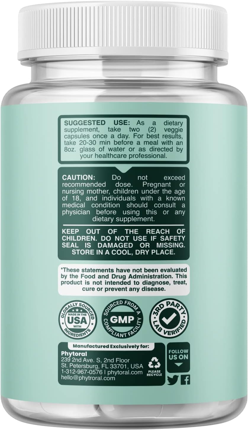 Liver Support Supplement with Zinc Oxide, Silymarin Milk Thistle, Dandelion Root, and Artichoke - Immune Support and Cleanse for Liver Health