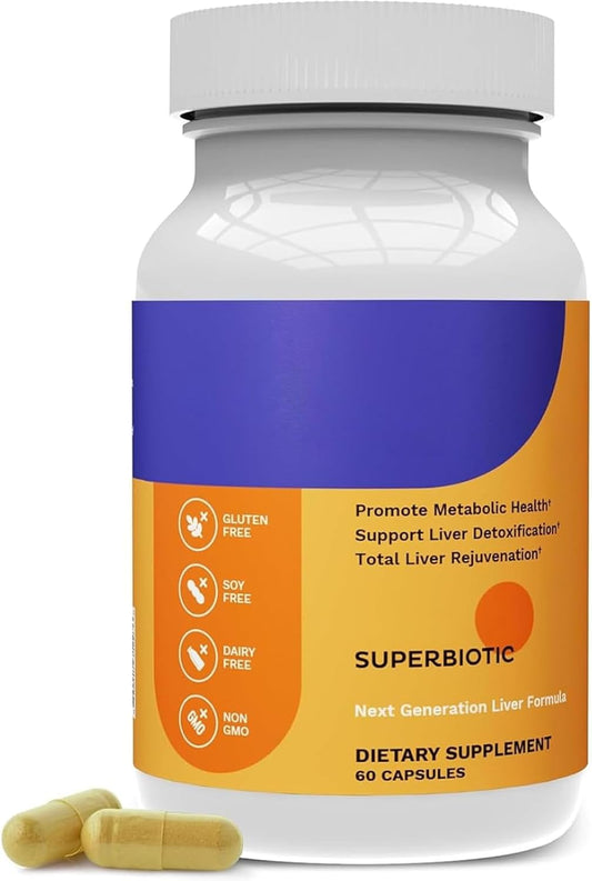 Liver Support Supplements - Natural Liver Recovery Aid - 1 Bottle