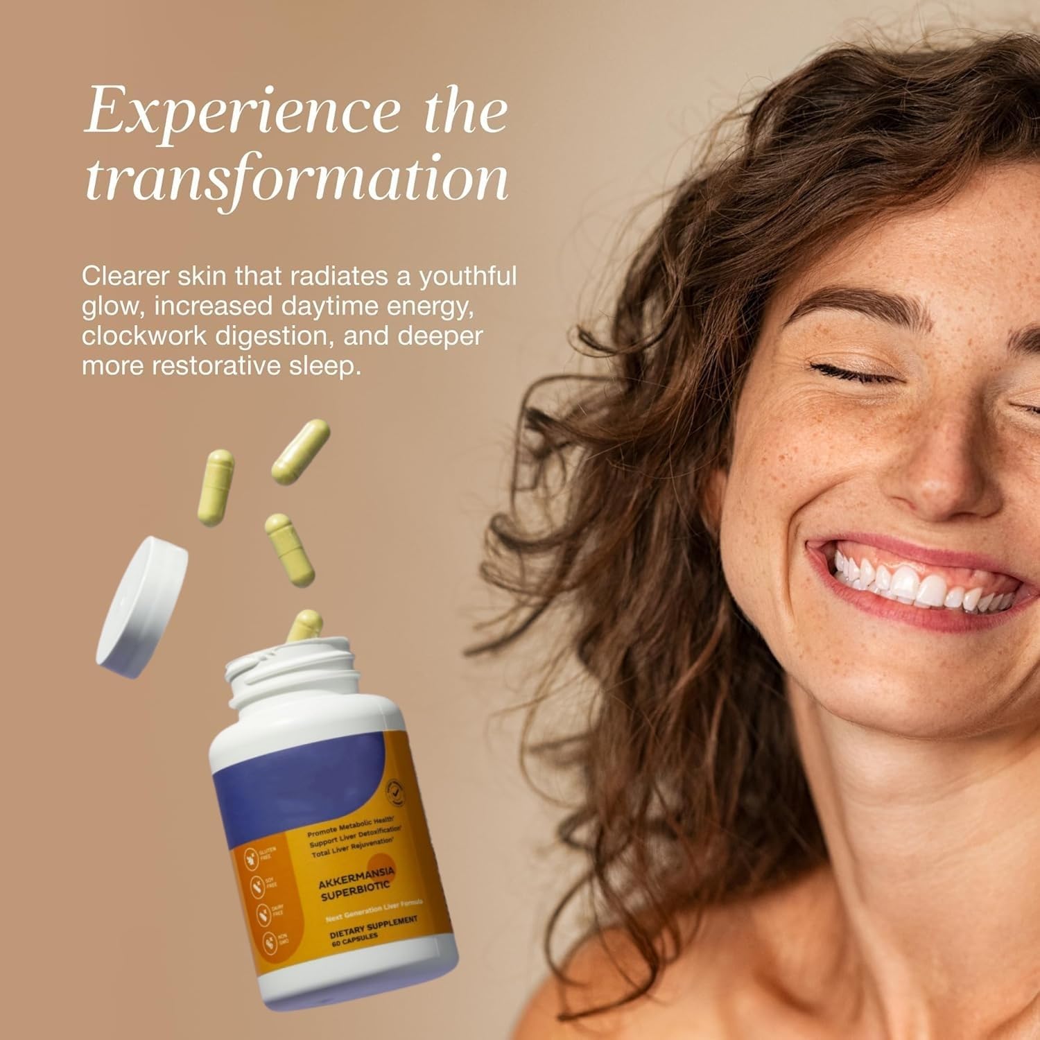 Liver Support Supplements - Natural Liver Recovery Aid - 1 Bottle